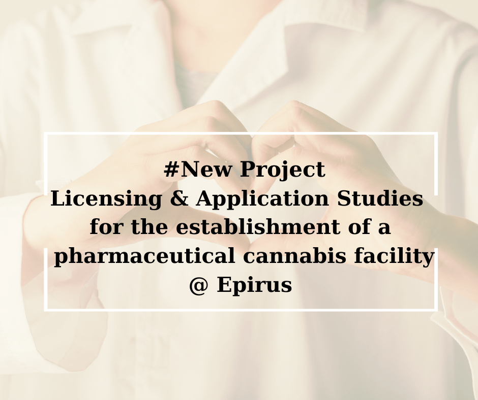 Licensing and construction of a pharmaceutical cannabis facility