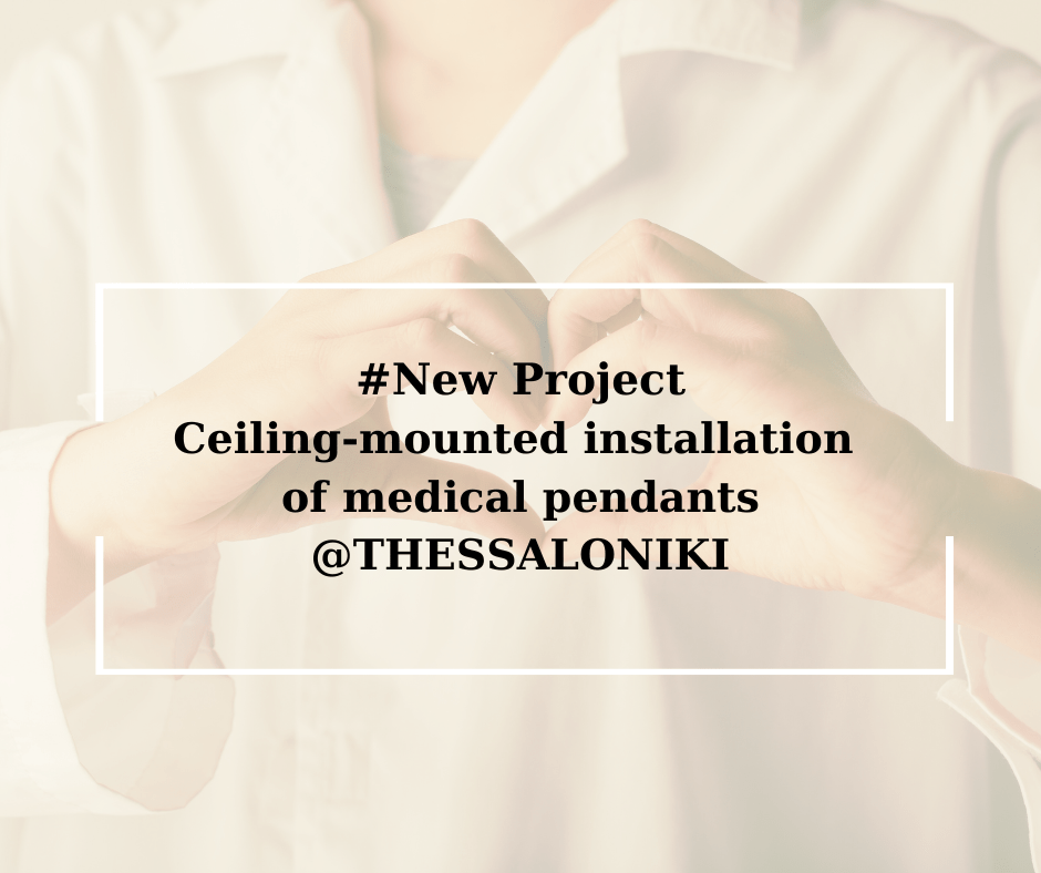 Ceiling mounted installation of medical pendants